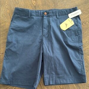 *New* Tommy Bahama Blue Flat Front Shorts